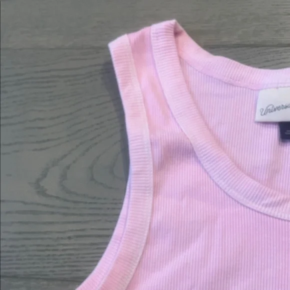 Universal Thread Light Pink Ribbed Tank Top - Picture 3 of 4